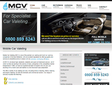 Tablet Screenshot of mobile-carvaleting.co.uk